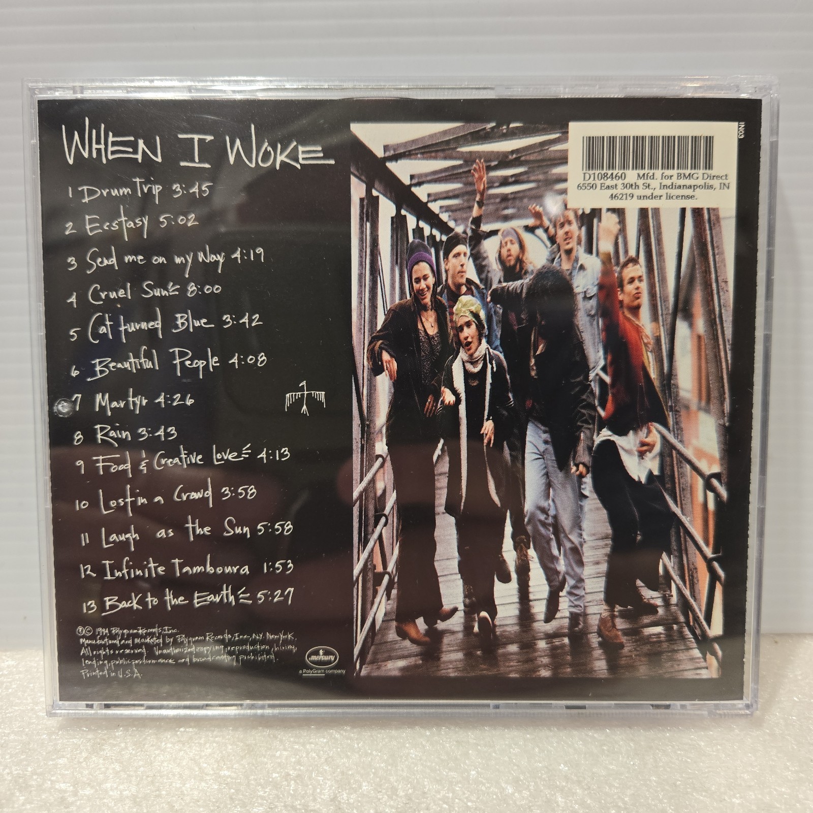 Rusted Root When I Woke CD 1994 Mercury - Excellent