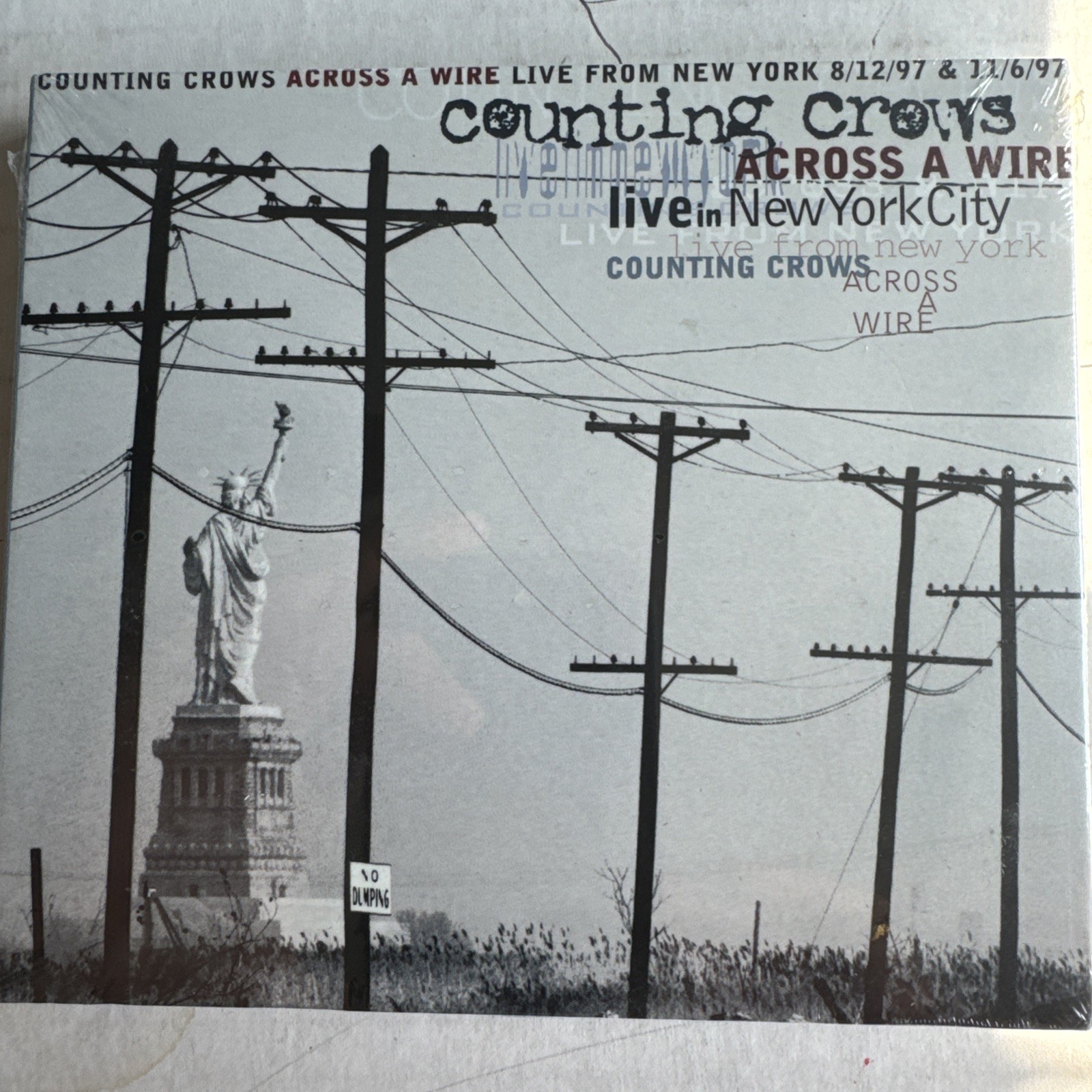 Counting Crows 2 CD Across a Wire Live in NYC 1998 Geffen Brand New Sealed