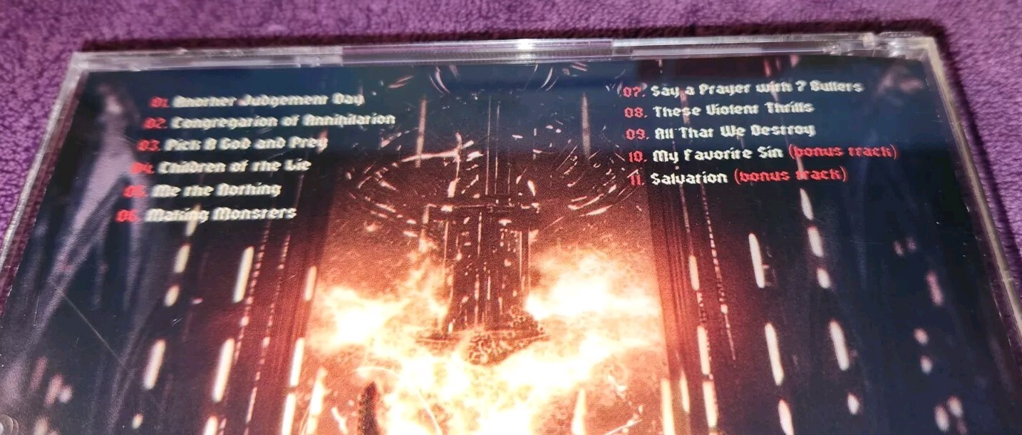 METAL CHURCH: Congregation Of Annihilation CD 2023 Rat Pak Records with sticker