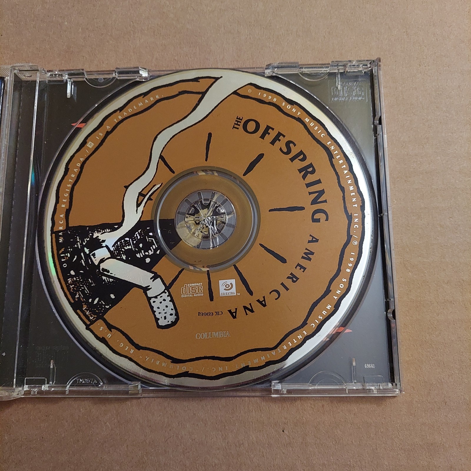 The Offspring Americana CD 1998 Columbia Rock Punk Alternative Album VG+