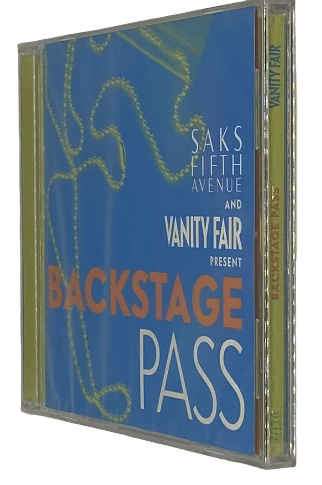 Backstage Pass Music CD 2001 Saks Fifth Avenue Vanity Fair Present Pop Rock New