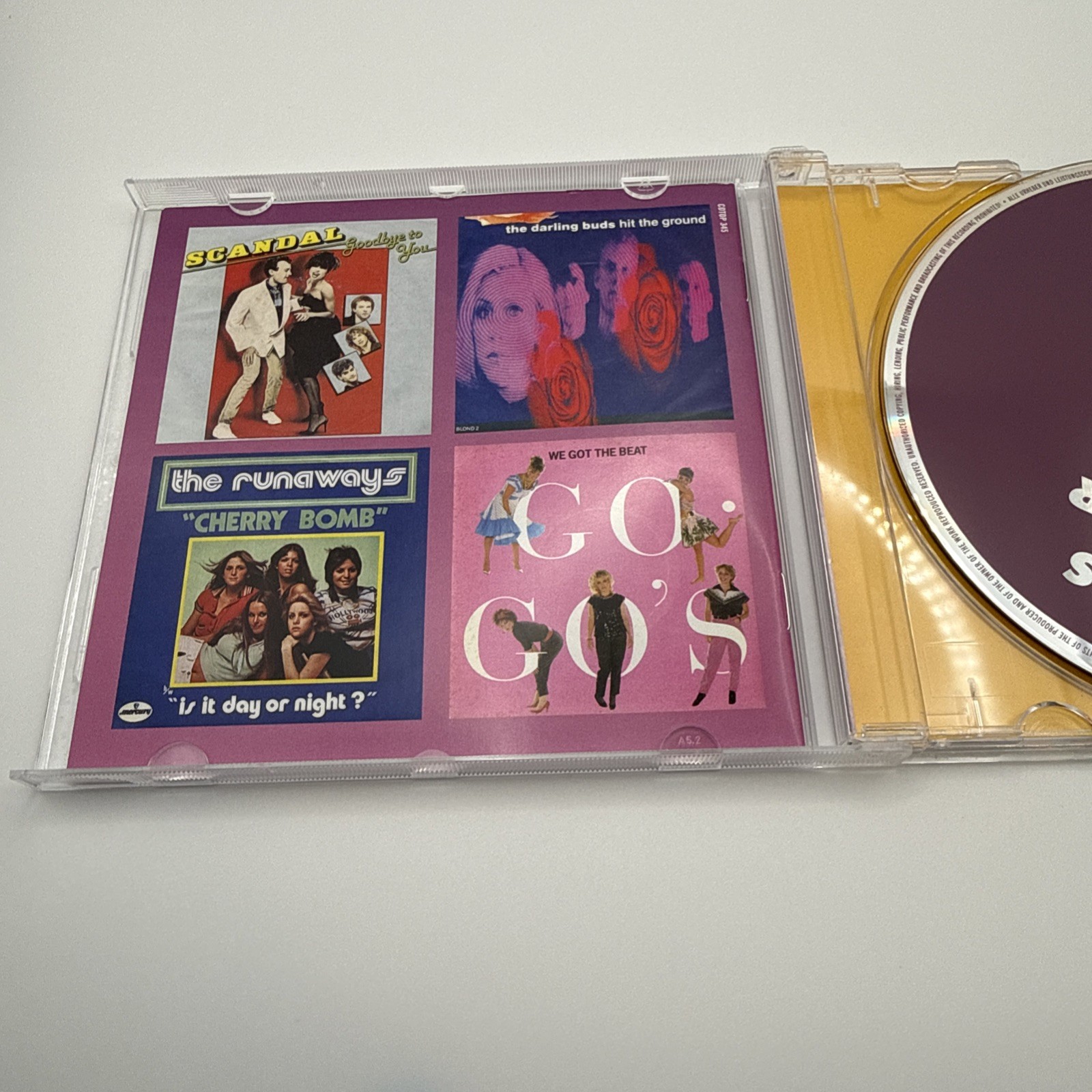 Girls Go Power Pop by Various (CD, 2020) | FREE SHIPPING |