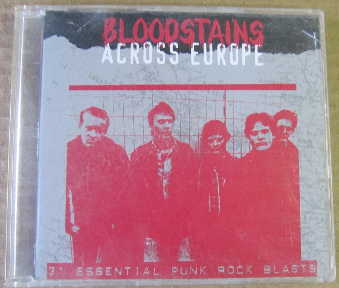 Various – Bloodstains Across Europe CD Spitfire Boys LOST KIDS PUNK ROCK KBD