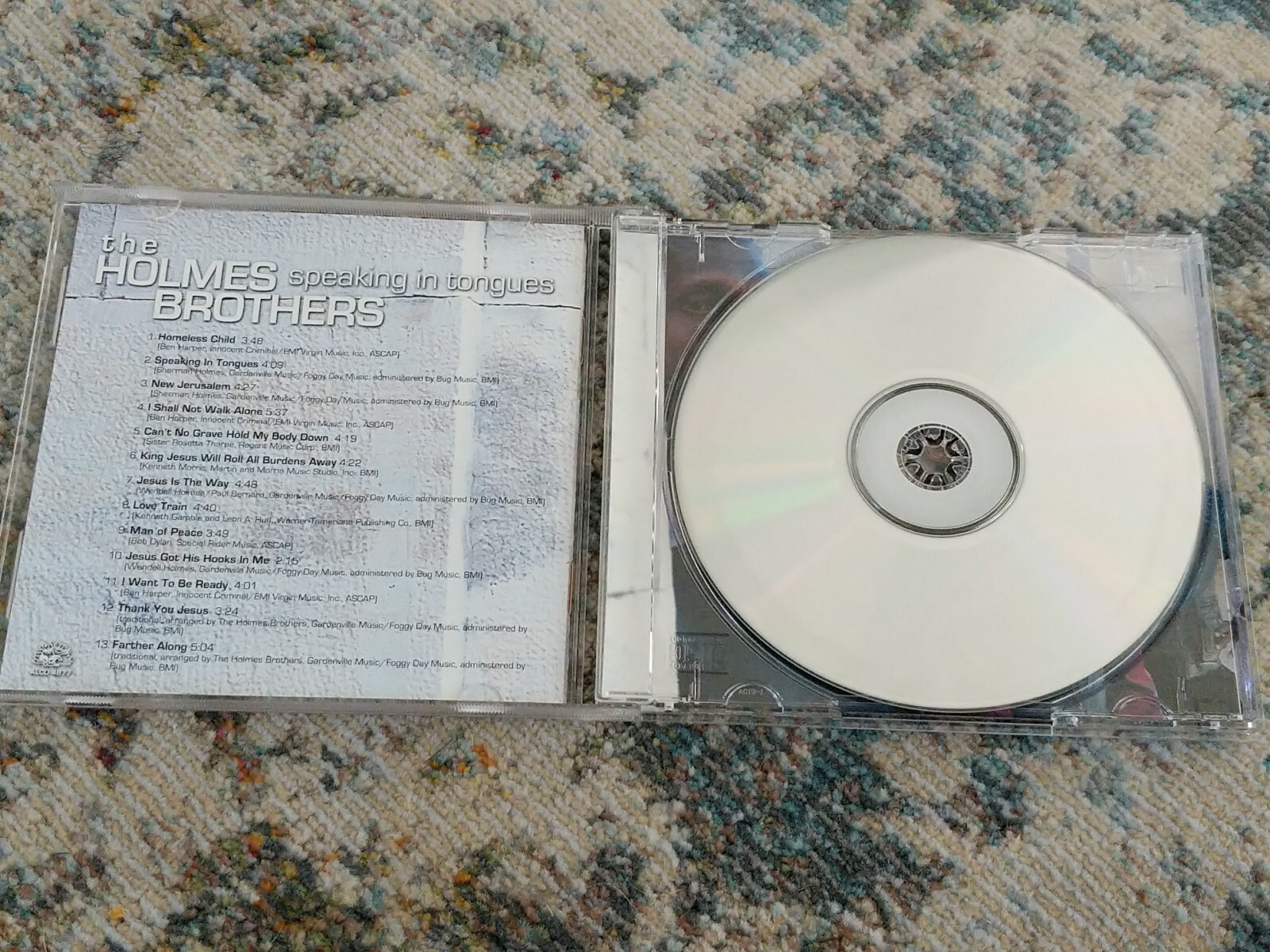 Speaking in Tongues by The Holmes Brothers (CD, 2001)