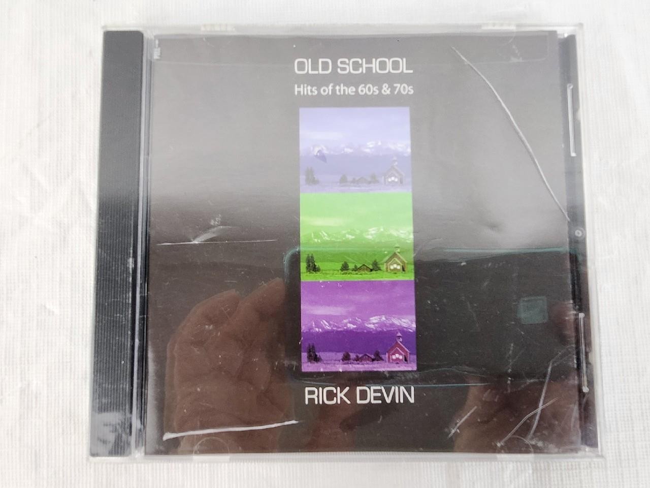 Old School Hits of the 60s & 70s by Rick Devin Compact Disc CD - New Sealed