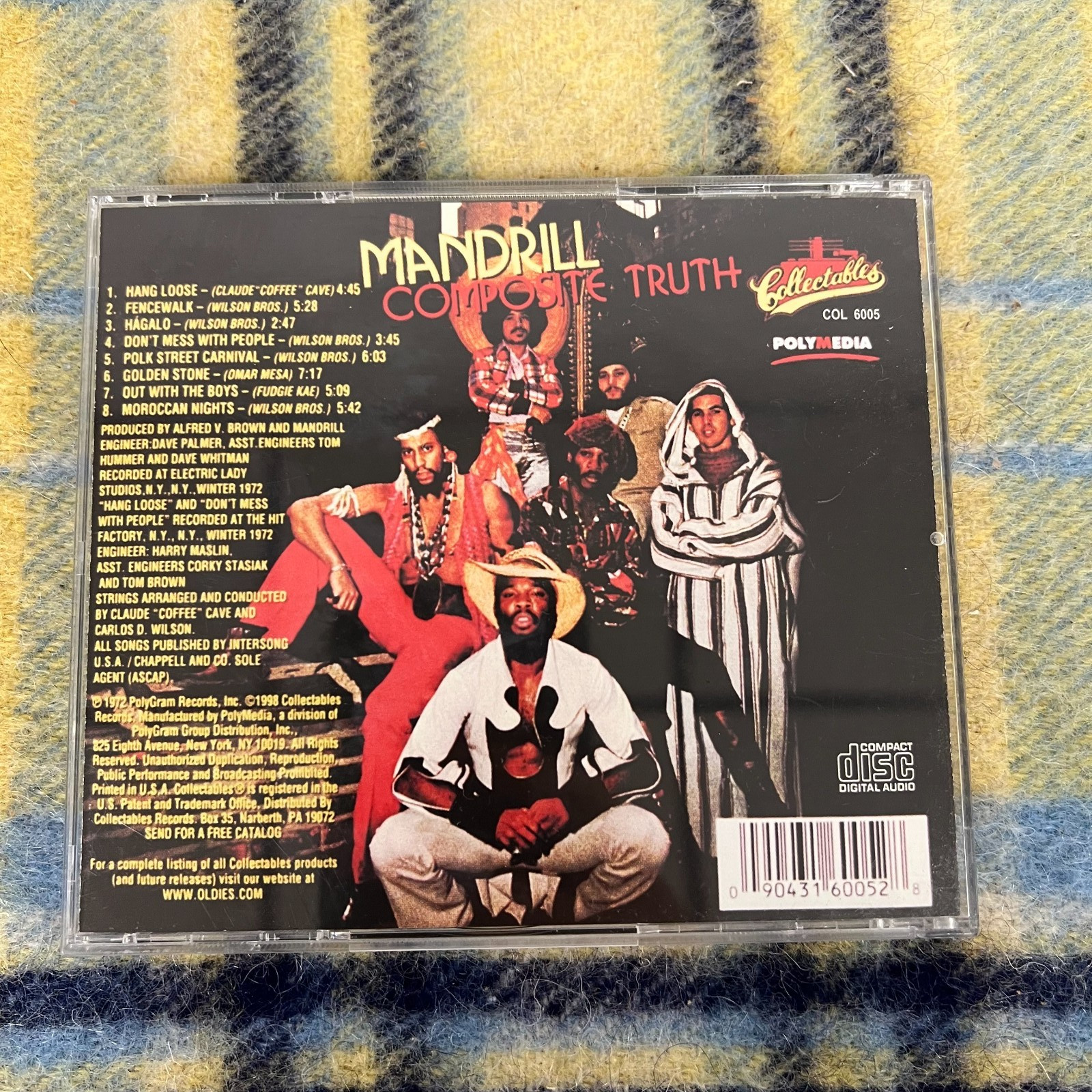 Mandrill – Composite Truth Collectables – COL 6005 Latin Funk/Soul RE CD