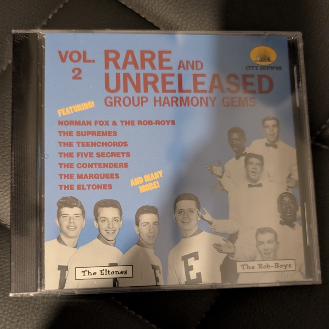 RARE AND UNRELEASED GROUP HARMONY GEMS - VOL 2 CD BRAND NEW!!