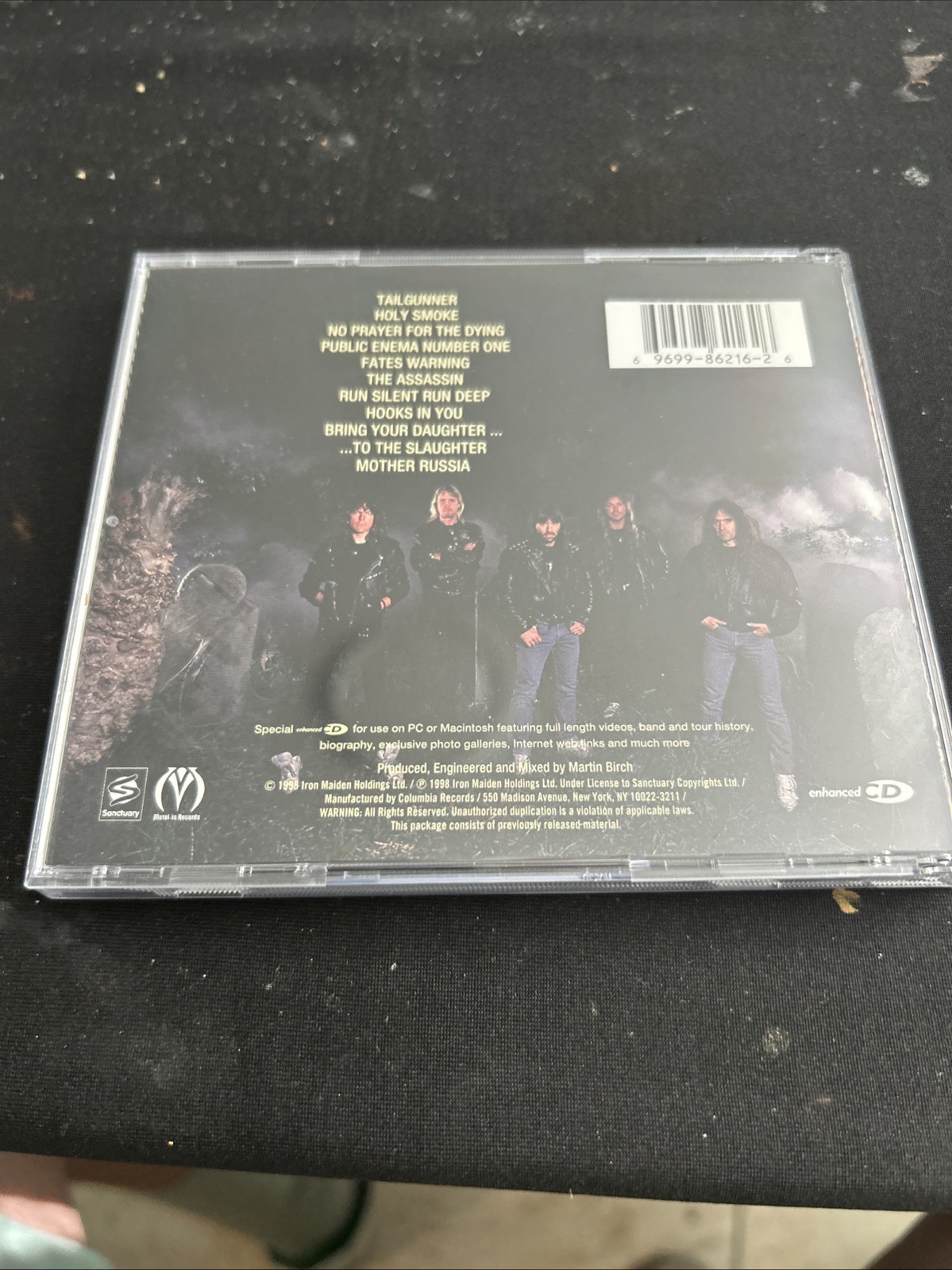 No Prayer for the Dying by Iron Maiden (CD, 2002)