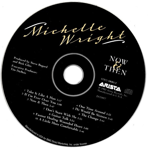 Michelle Wright - Now & Then (CD) (Good Plus (G+)) - 4109545131