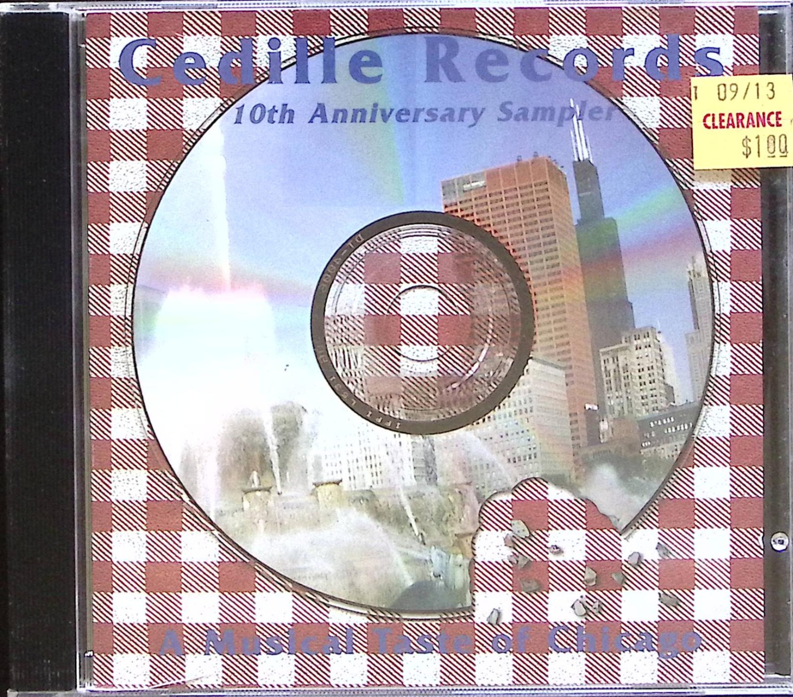 VARIOUS ARTISTS CEDILLE RECORDS 10TH ANNIVERSARY SMAPLER CEDILLE REC CD 628A