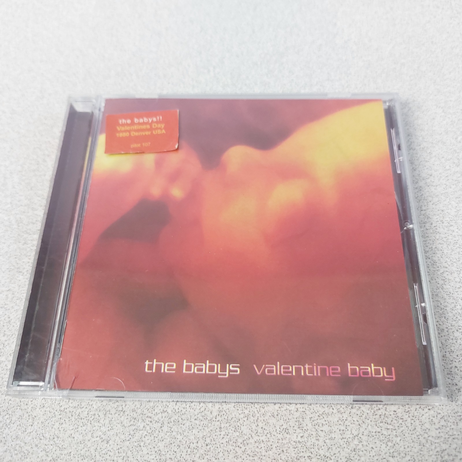 CD The Babys Valentine Baby Album 2001 US Pilot107 EMI LN READ