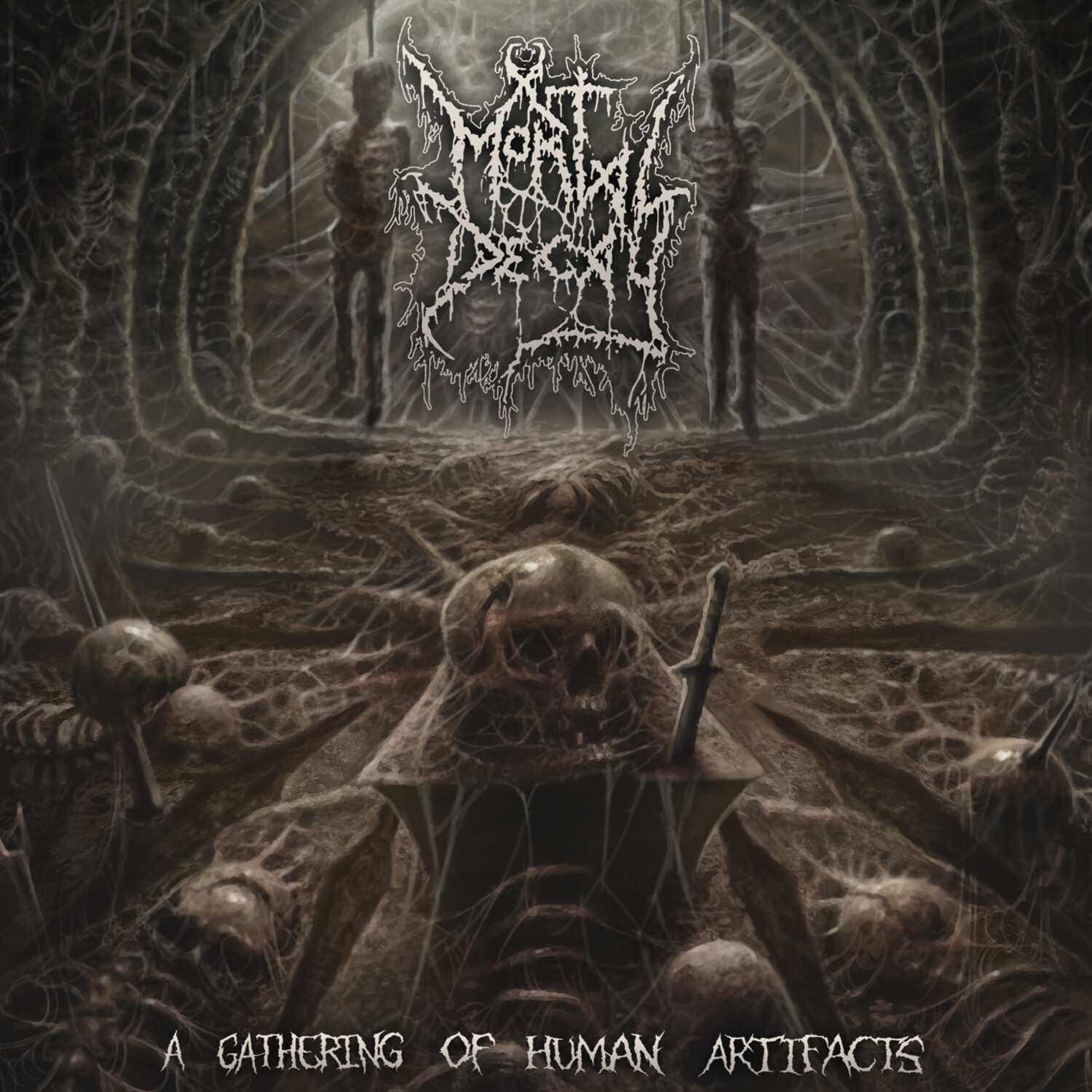 MORTAL DECAY "A Gathering of Human Artifacts" death metal CD