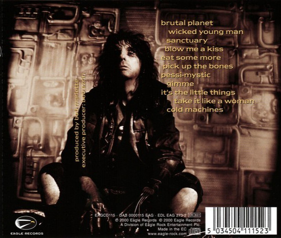 Alice Cooper – Brutal Planet CD - 2000, Eagle Records - Like New