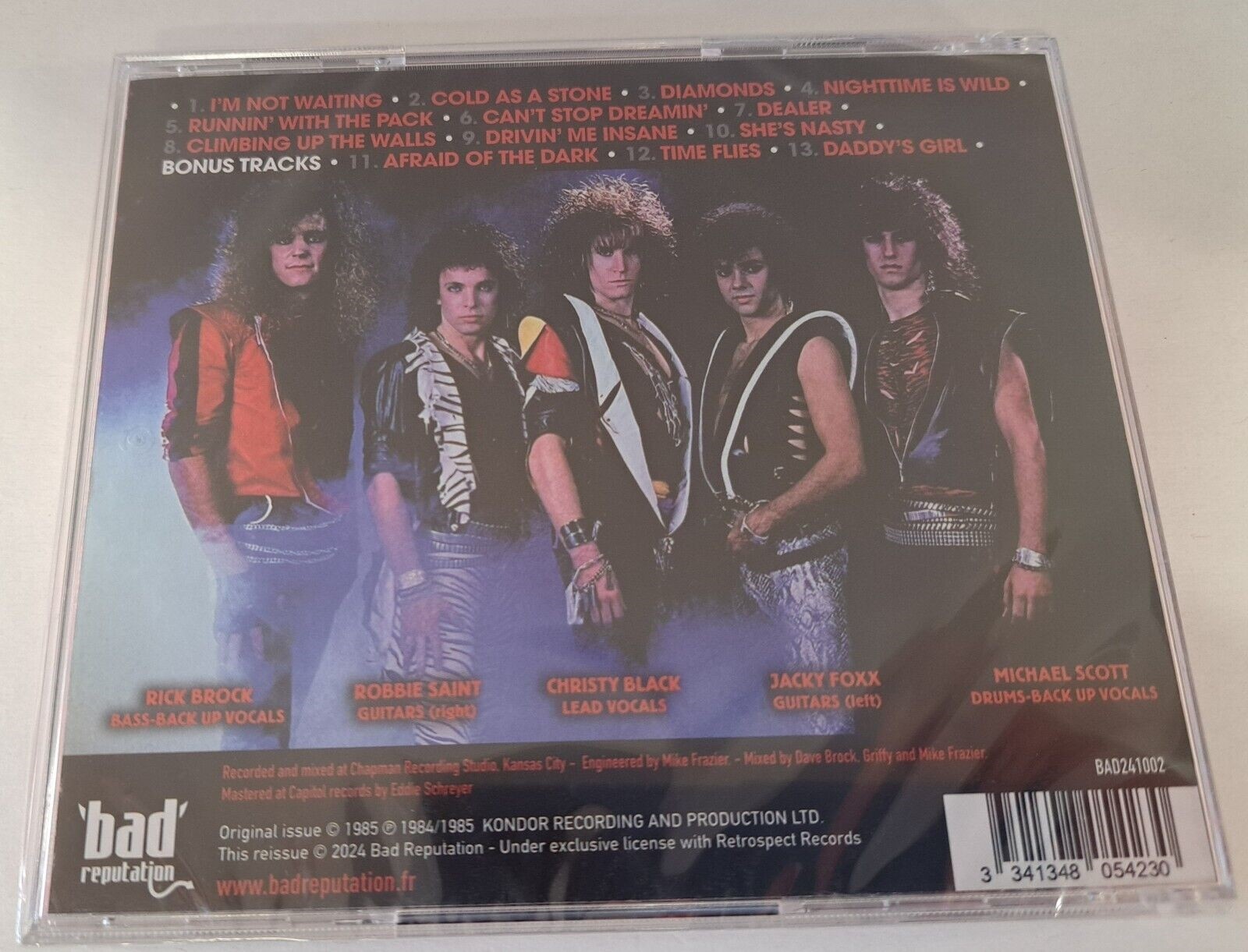 Vyper Prepared To Strike New CD Remastered + Bonus Tracks Hard Rock