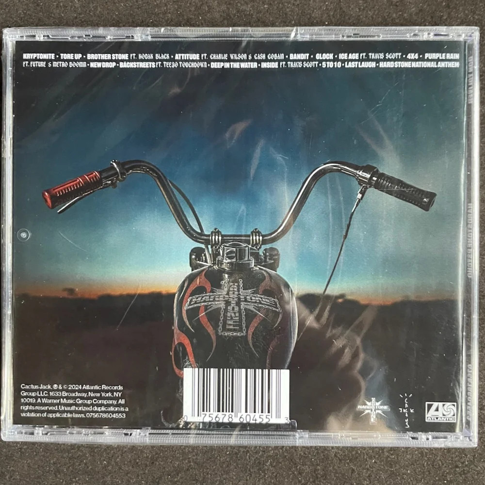 Don Toliver – Hardstone Psycho – Compact Disc, CD, Atlantic, 2024 NEW Sealed Rap