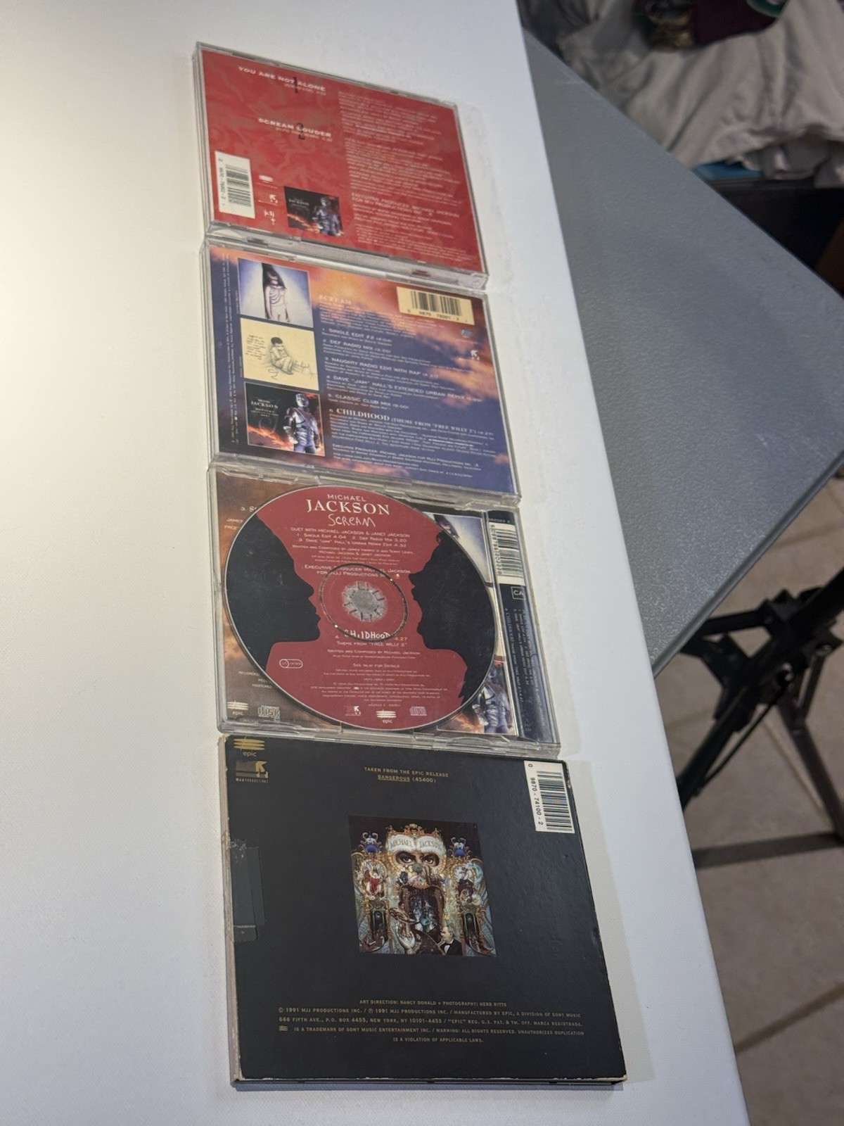 MICHAEL JACKSON (25 Compact Disc Lot)/Rare/OOP/Imports/Used & Very Good Plus+!!!