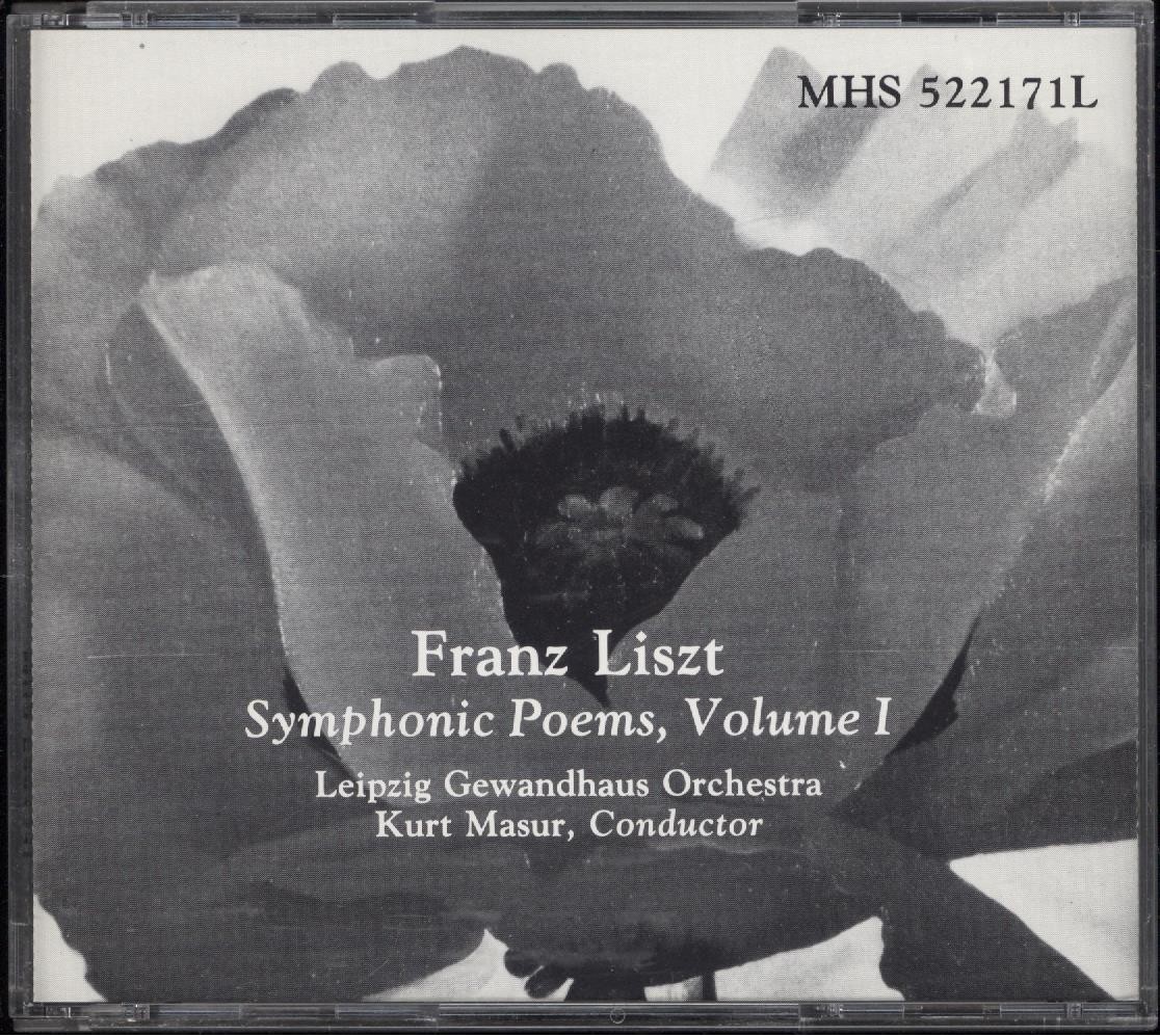 Liszt: Symphonic Poems, Volume I (2-CD)Leipzig Gewandhaus Orchestra,Kurt Masur 1