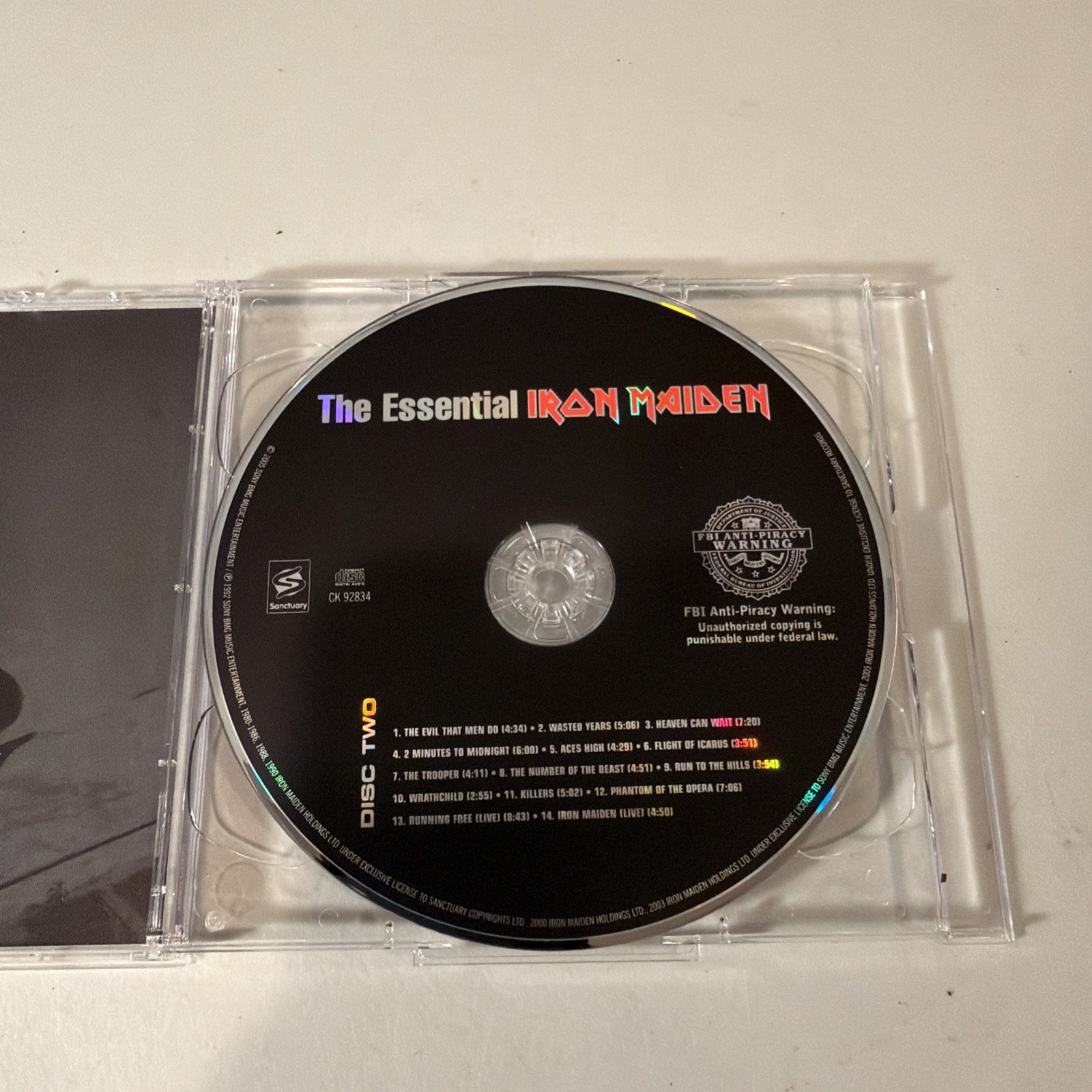 The Essential Iron Maiden by Iron Maiden (CD, Jul-2005, 2 Discs, Legacy)