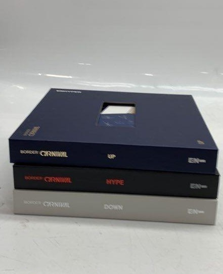 ENHYPEN BORDER: CARNIVAL LOT Hype, Up & Down k pop 3 Collector Boxes Lot