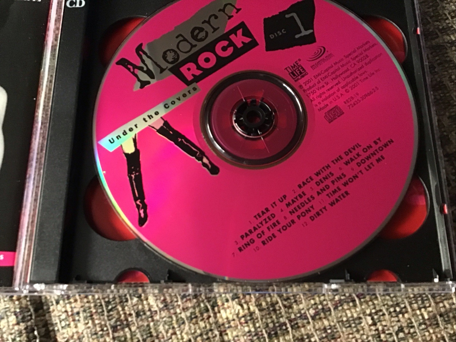MODERN ROCK UNDER THE COVERS OOP 2-CD SET TIME-LIFE EMI PRINT 24TRX
