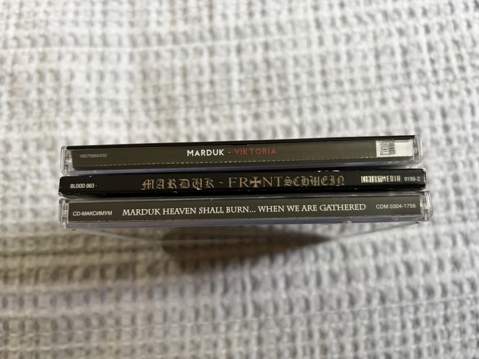 Marduk 3 CD Lot 1349 Tsjuder Dark Funeral Enthroned Setherial Mayhem Gorgoroth