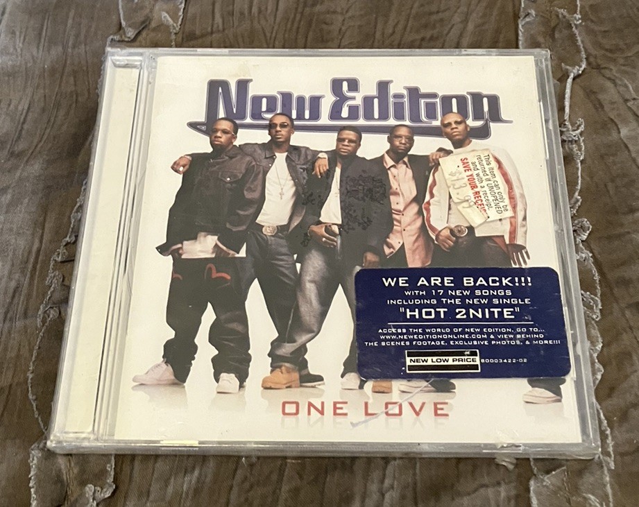 ONE LOVE by New Edition, 2004 CD Bad Boy Records NEW Free Shipping