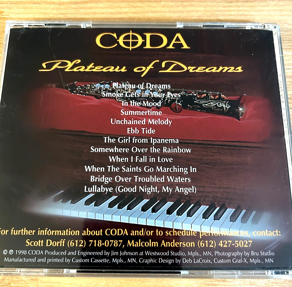 Coda: Plateau of Dreams CD Ships Same Day With Tracking