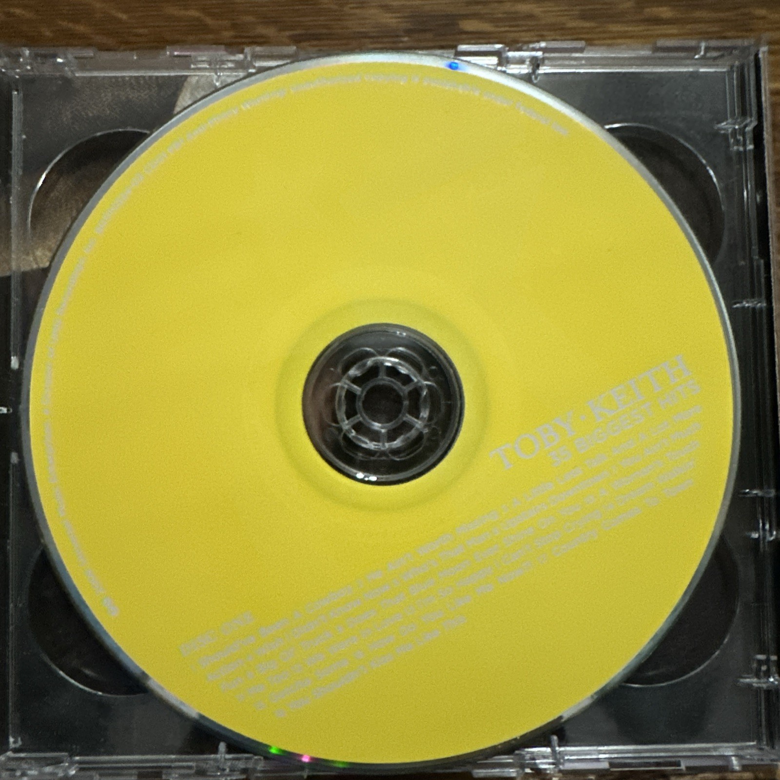 35 Biggest Hits by Keith, Toby (CD, 2008) Very Good Condition