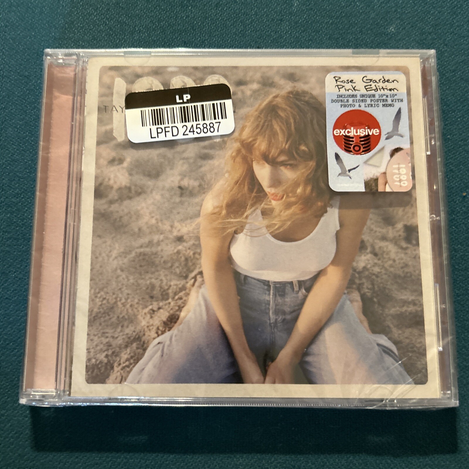 Taylor Swift 1989 (Taylor's Version) Rose Garden Pink Edition CD New W/ Photos