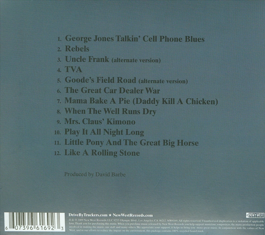 DRIVE-BY TRUCKERS - THE FINE PRINT: A COLLECTION OF ODDITIES AND RARITIES 2003-2