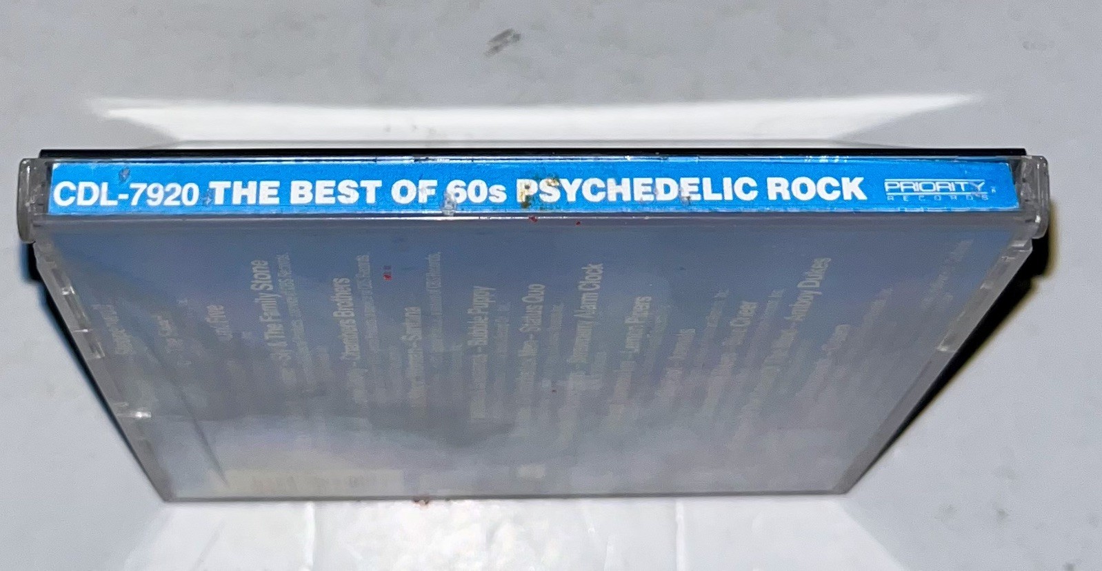 Best Of 60s Psychedelic Rock CD 1988 Priority Records Various Artists TESTED