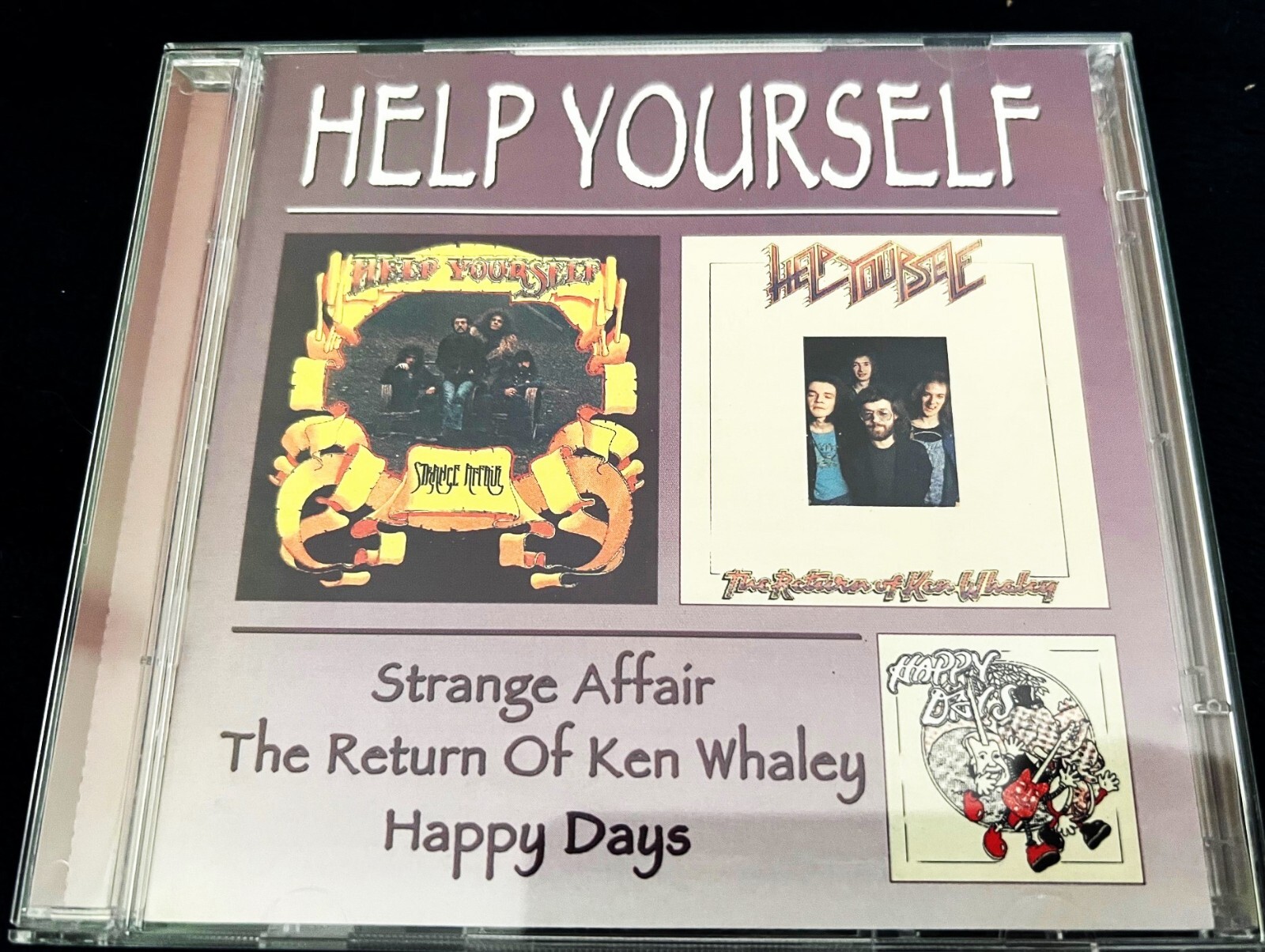 3 HELP YOURSELF CDs Five Albums on 3 CDs Happy Days Strange Affair Beware Shado