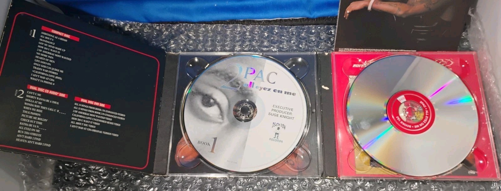 2Pac All Eyez On Me (2005) Dual-Disc CD / DVD Digipak