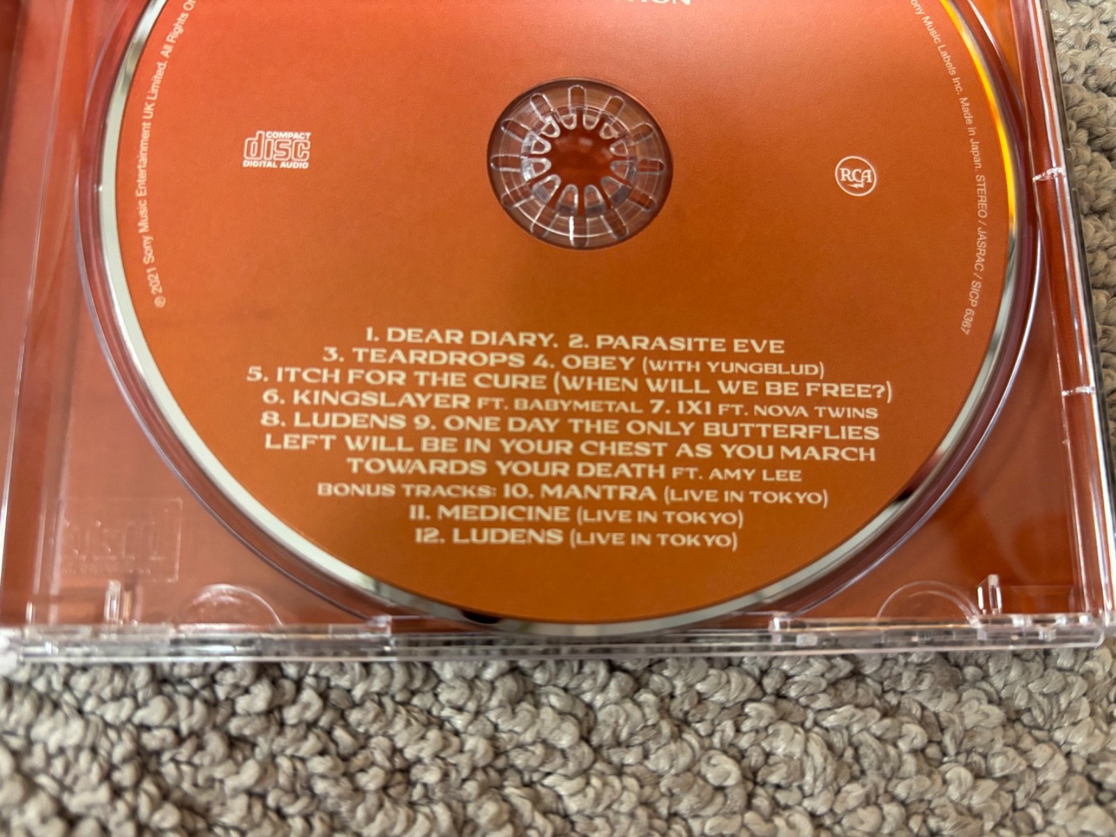 Bring Me The Horizon Post Survival Horror Japan Import Edition EP CD OBI bonus