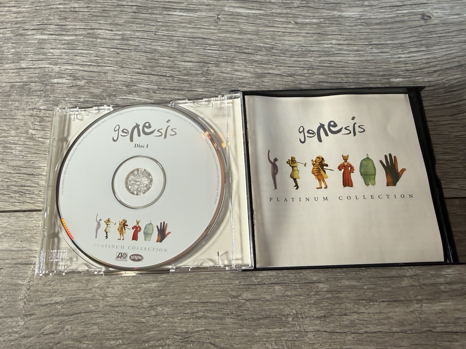 Platinum Collection by Genesis (UK) (CD, Sep-2005, 3 Discs, Rhino (Label))
