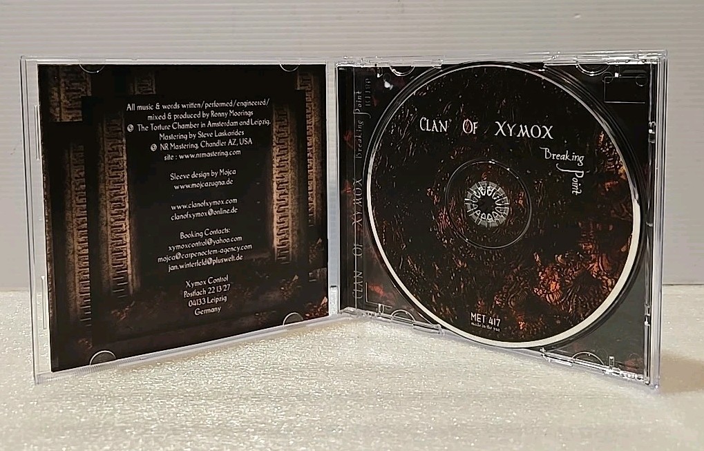 Clan of Xymox Breaking Point - CD - Metropolis MET 417