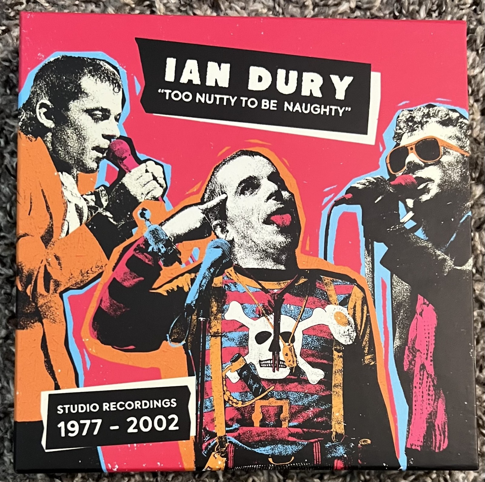 Ian Dury - Too Nutty To Be Naughty : Studio Recordings 1977-2002 (2025) 9-CD Box