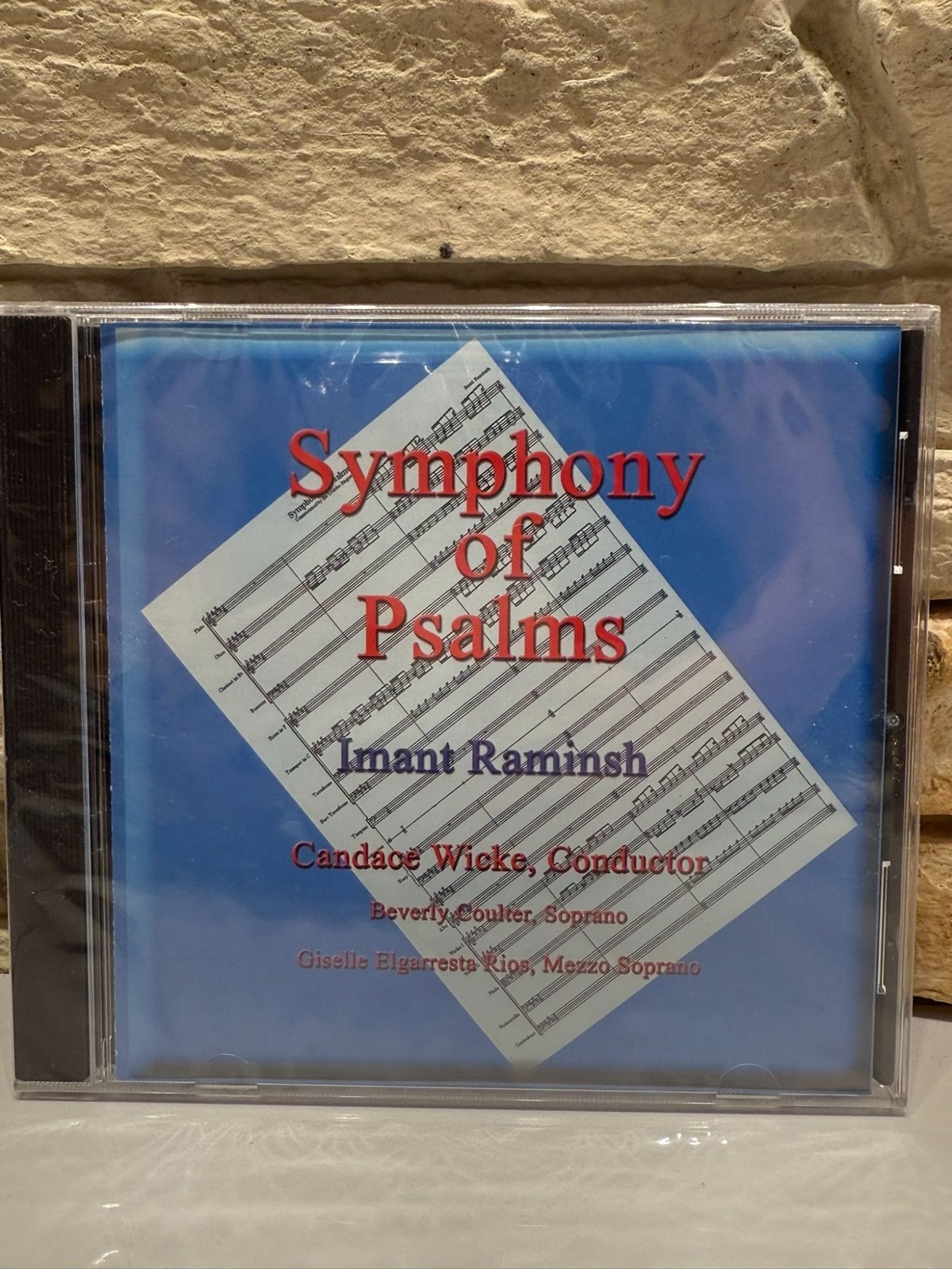 Symphony of Psalms Imant Raminsh conducted by Candace Wicke NEW & SEALED CD DISC