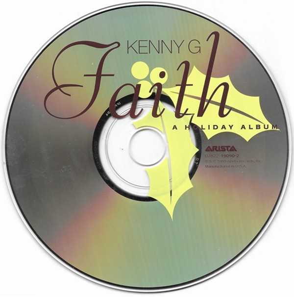 Kenny G - Faith - A Holiday Album (CD, Album, RE) (Very Good Plus (VG+)) - 42282