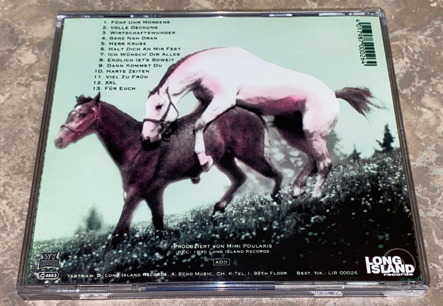 Volle Deckung By Parmesan (CD, 1995, Long Island Records) LIR 00026