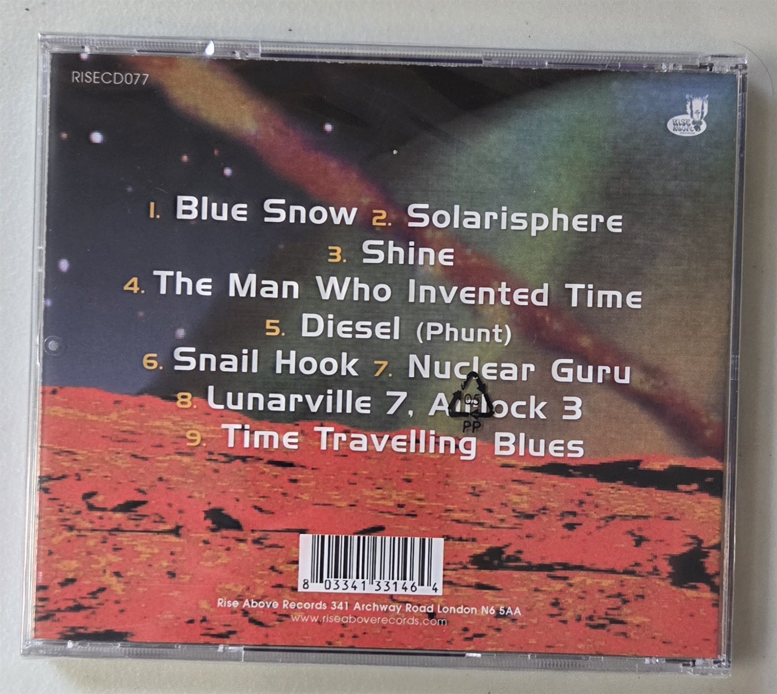 Orange Goblin Time Travelling Blues New CD Stoner Rock Hard Rock