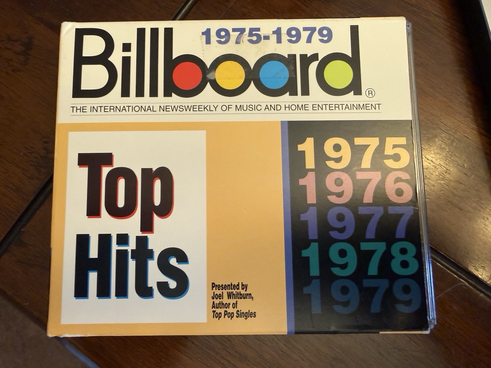 Rhino Billboard Top Hits 1975-1979 5 CD Box Set Various Artists Pop 1970s