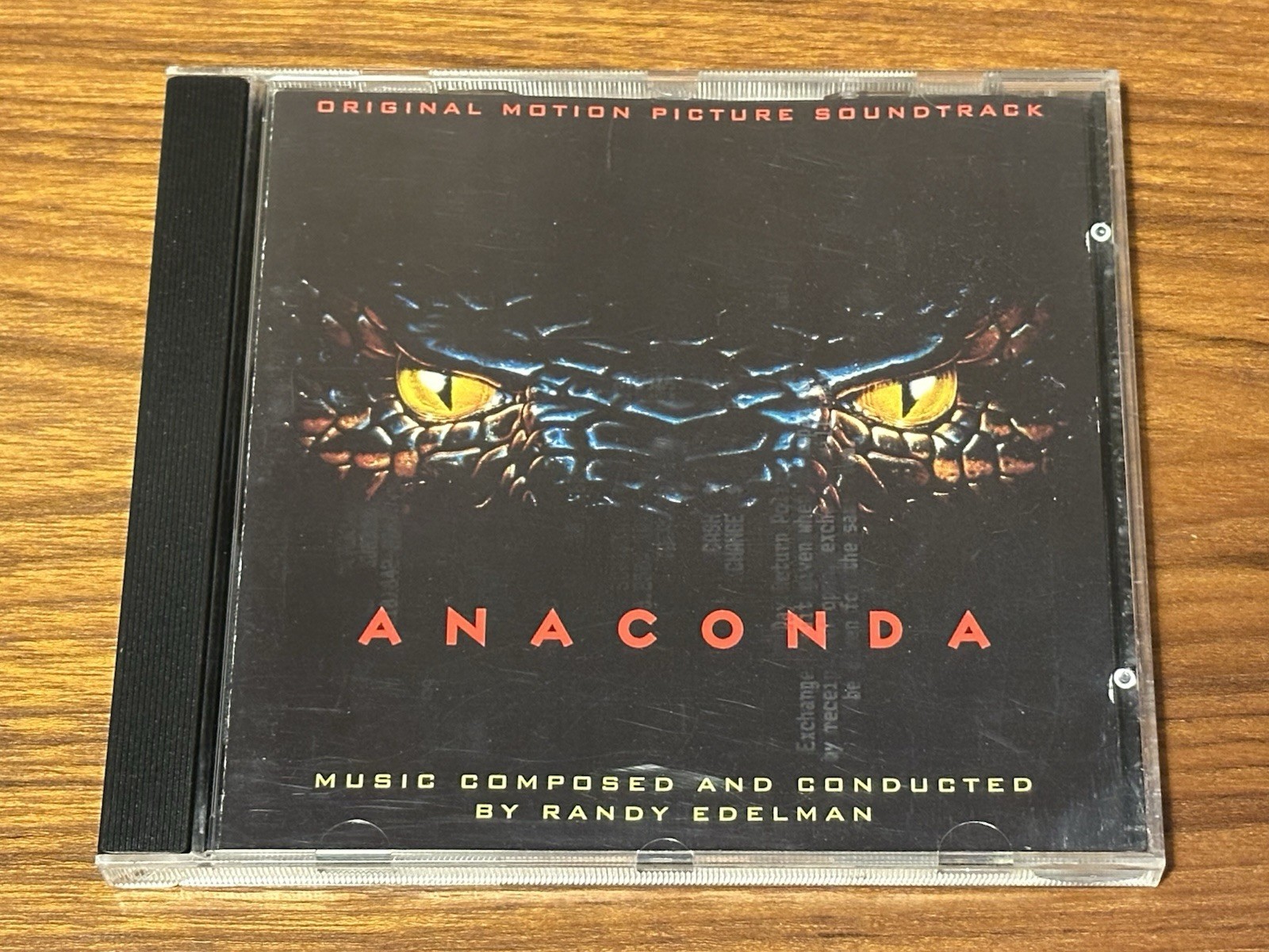 Anaconda Film Score Soundtrack CD Randy Edelman