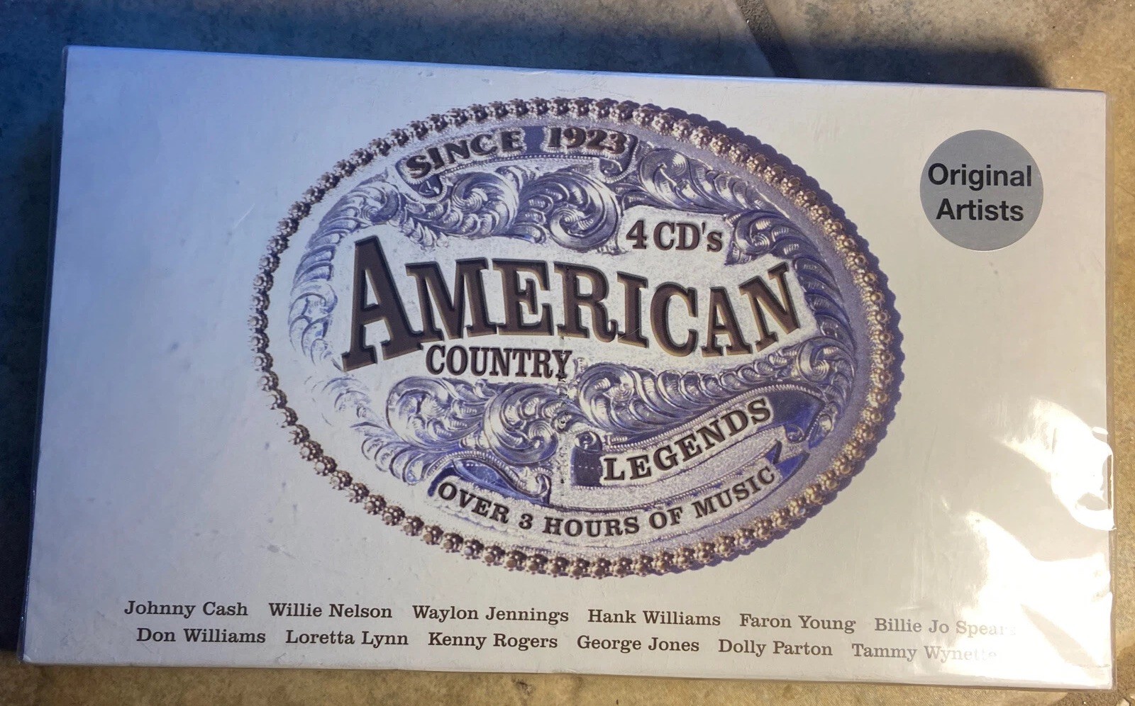 NEW American Country Legends Music Collection 4 CD Jewel Case Box Set 72 Songs