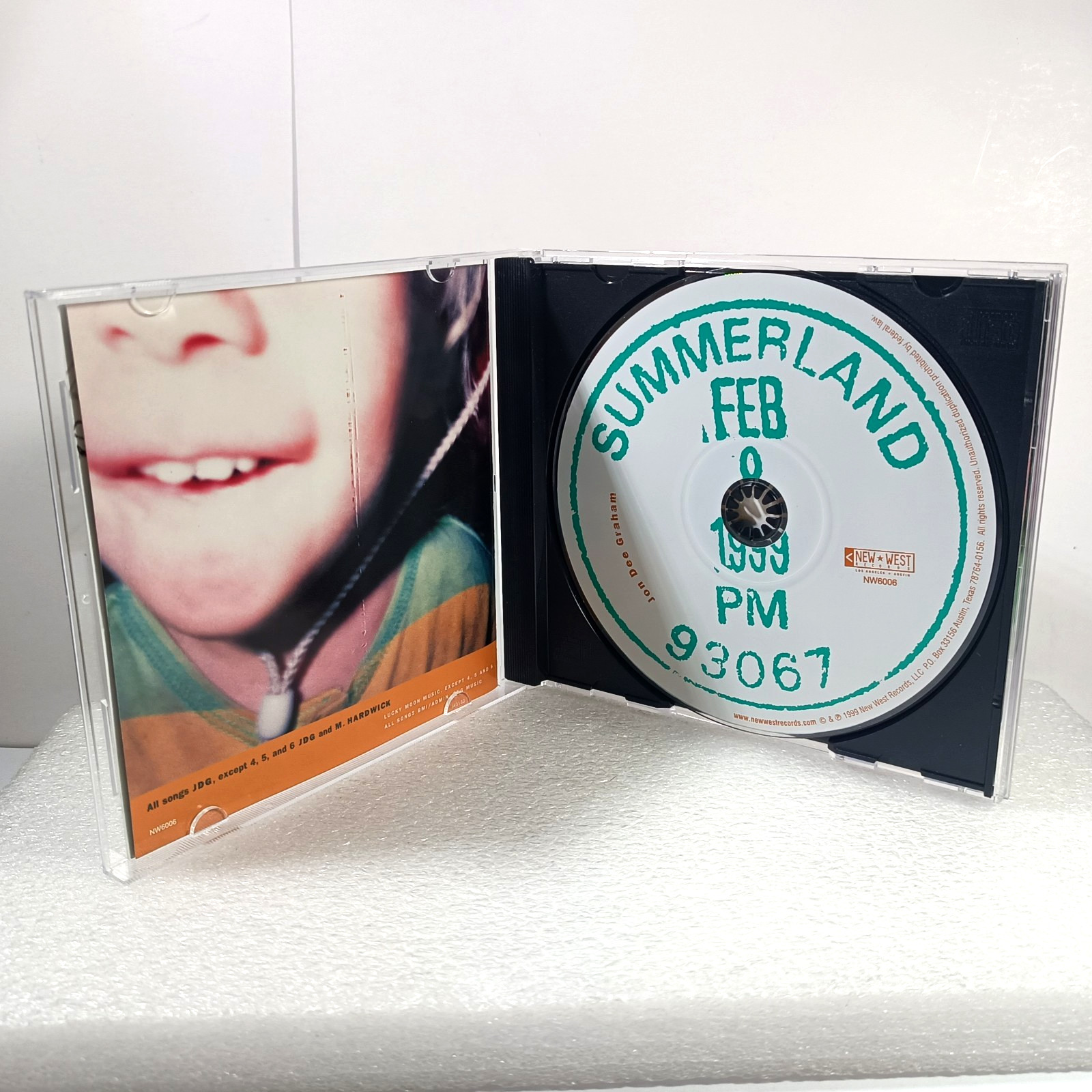 Jon Dee Graham Summerland CD 1999 New West Records tested