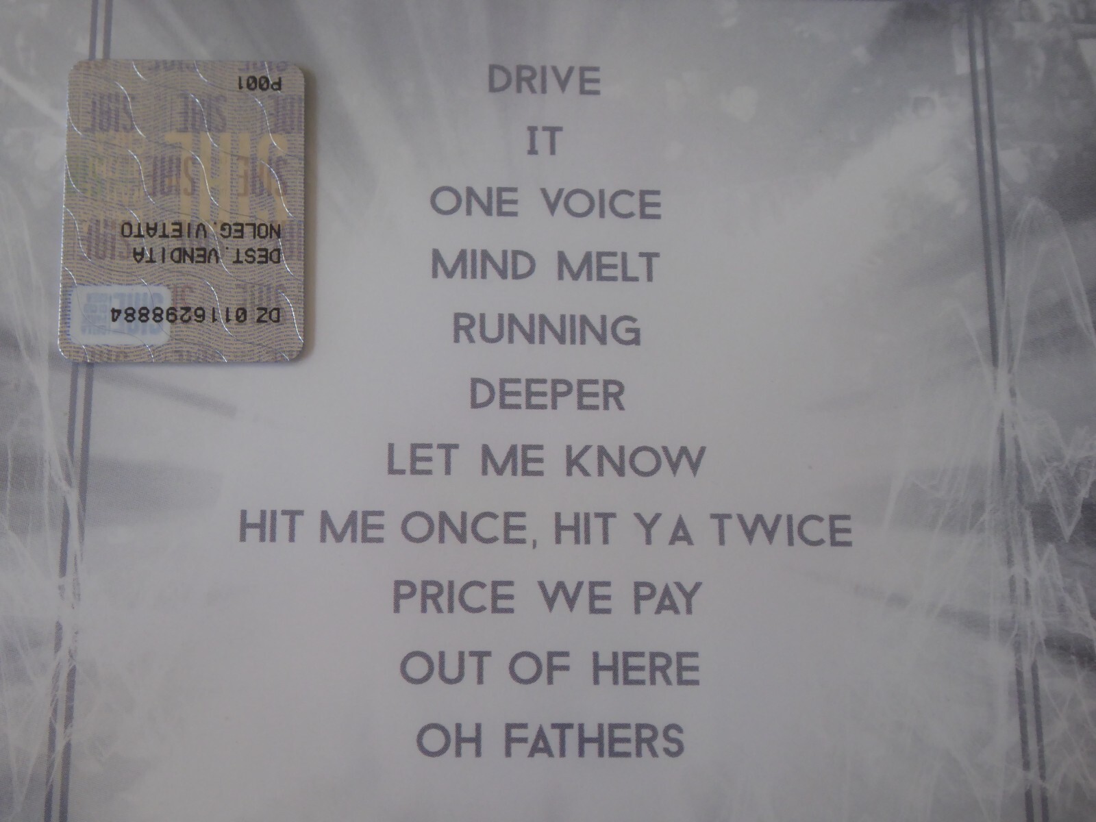 Johnny Gioeli - One Voice (NEW SEALED CD 2018) HARDLINE CRUSH 40