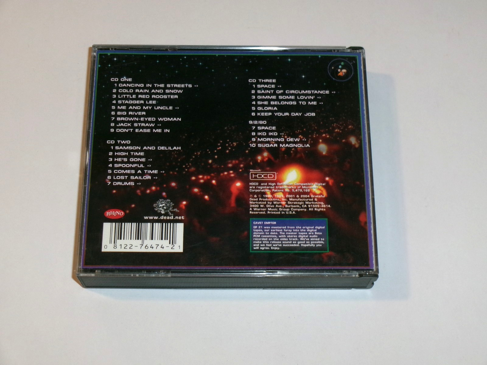 Dick's Picks Vol 21 - Grateful Dead 3 Like New CDs 11/1/85 Richmond HDCD No Book