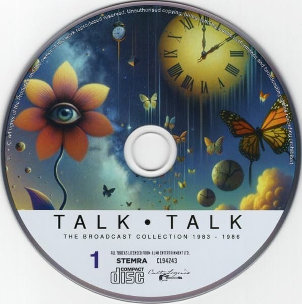 Talk Talk – The Broadcast Collection 1983 - 1986 3 CD Set - Compilation Album