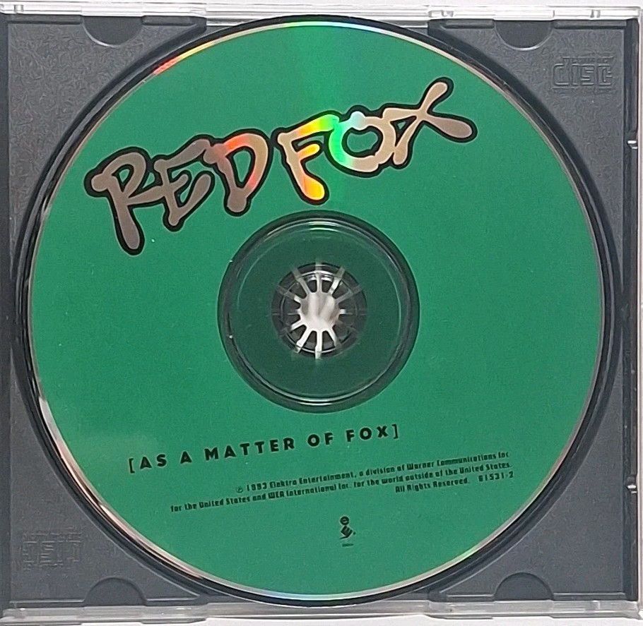 Red Fox As a Matter Of Fox 1993 CD Excellent Condition EX/NM OOP Fast Shipping