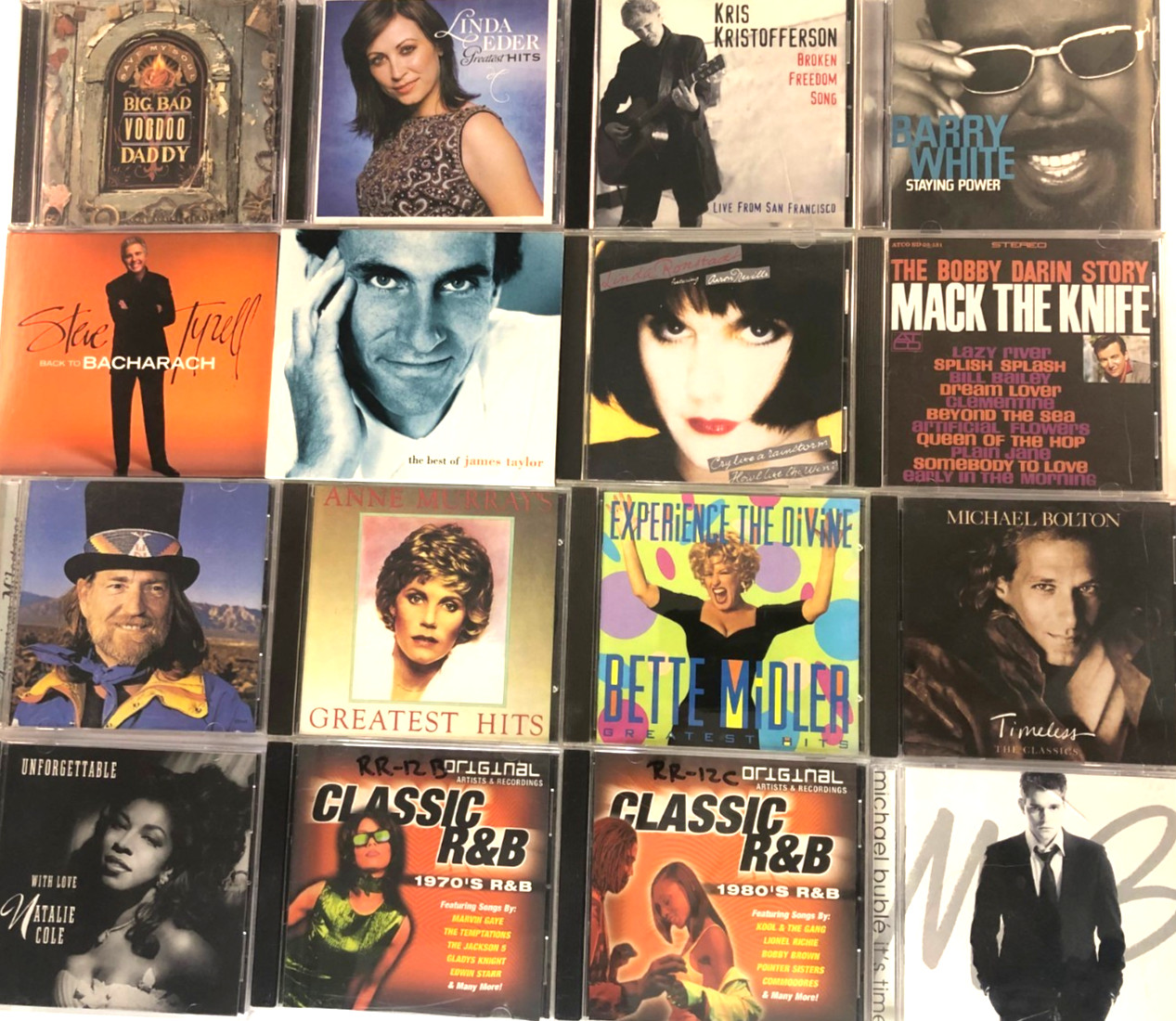 CD's Pick Choose your own-Country, Rock, Rap, R&B and more-Combined S/H Lot#1